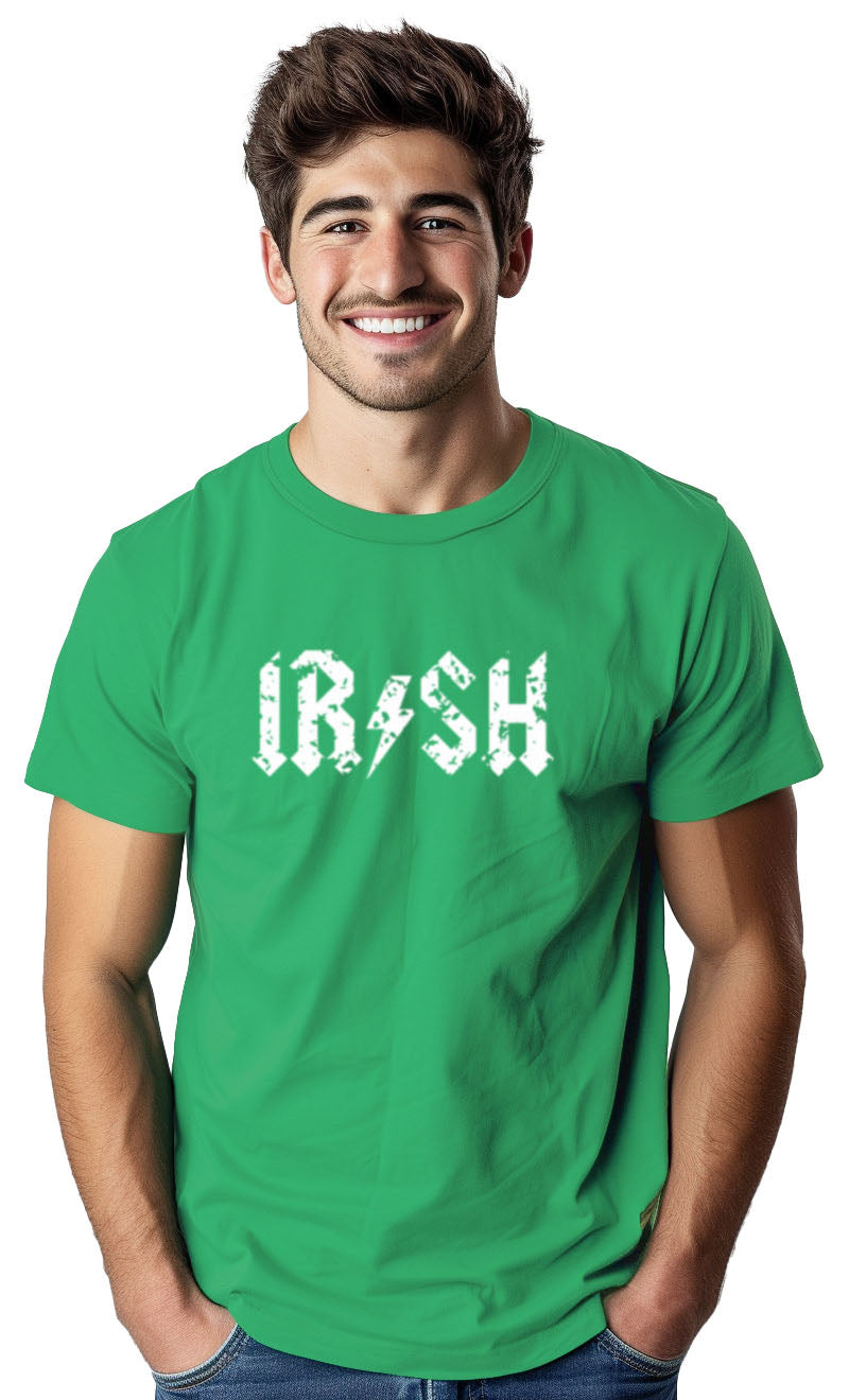 Irish Rock And Roll Style - St. Patrick's Day Irish Heritage T-shirt