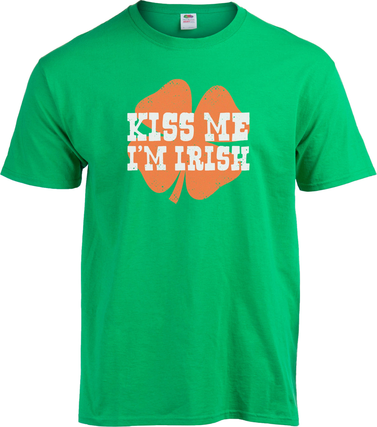 Kiss Me I'm Irish Vintage Shamrock - Cute St. Patrick's Day T-shirt - Kid's/Youth