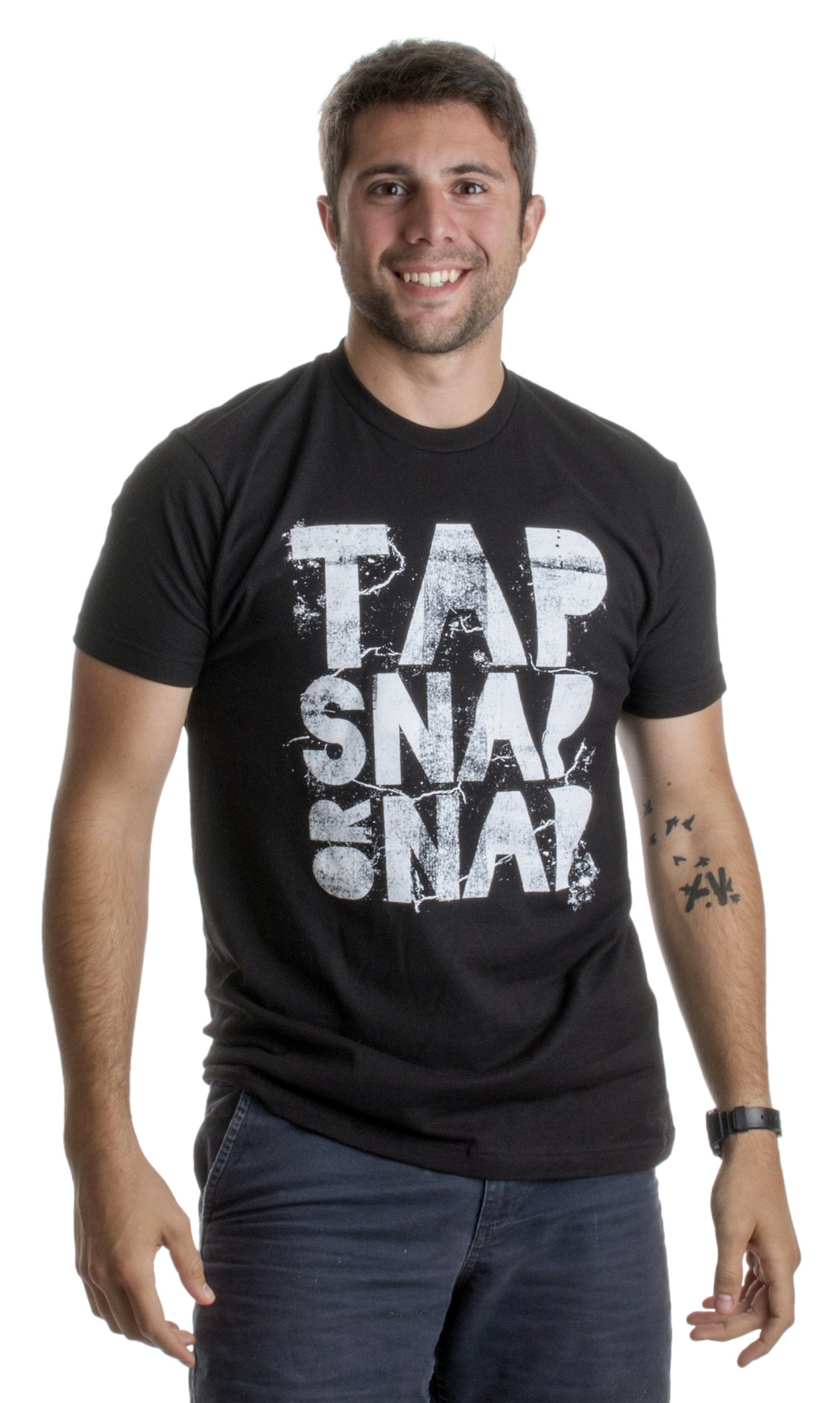 Tap, Snap, or Nap - Brazilian Jiu Jitsu MMA Submission Fighting Men T-shirt