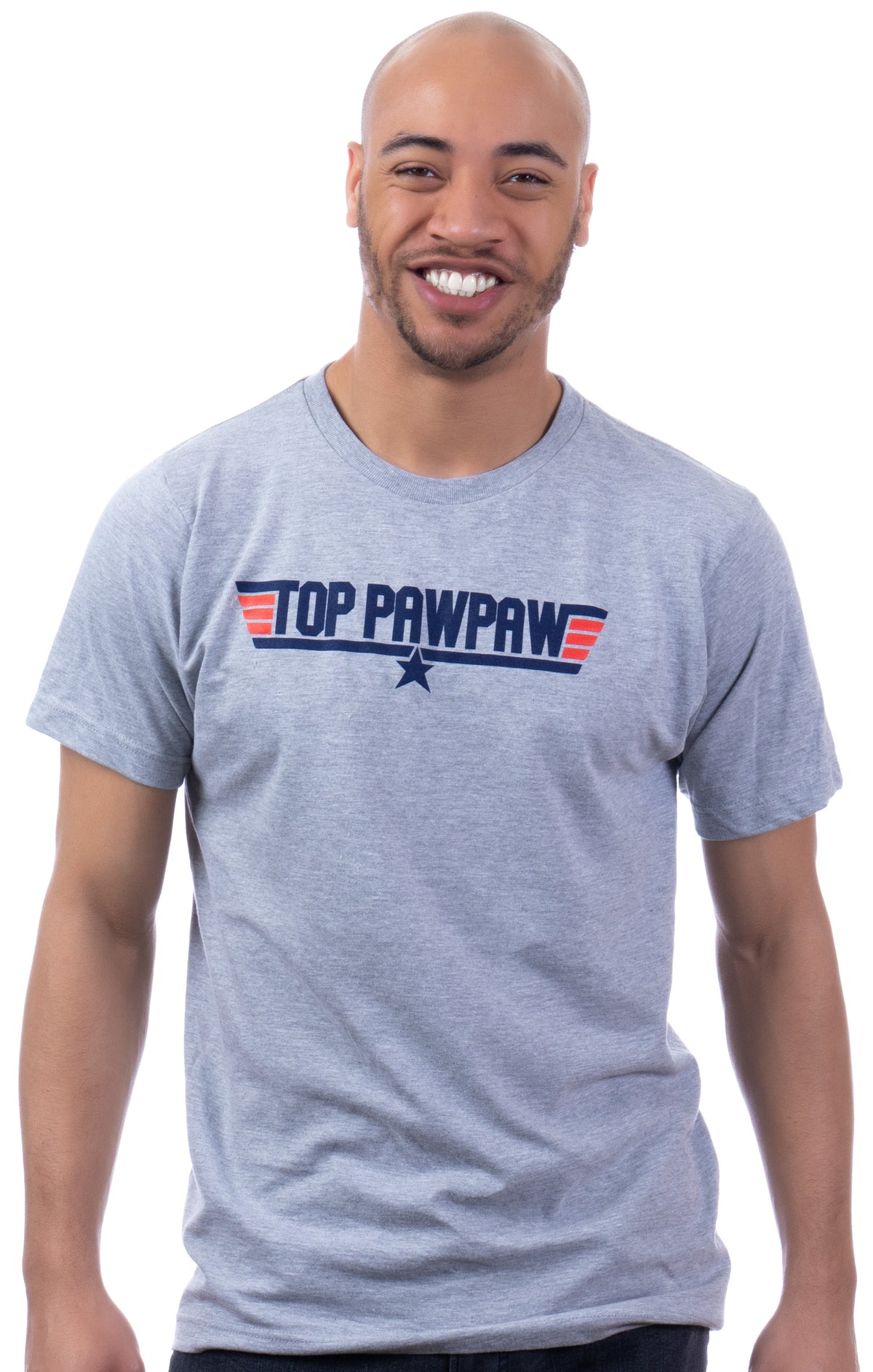 Top Pawpaw - Funny 80s Father Air Humor 1980s Force T-shirt - Men's/Unisex