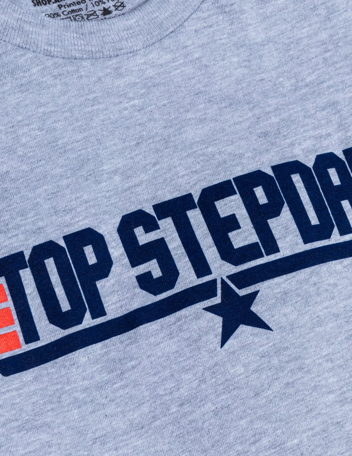 Top Stepdad | Funny 80s Father Air Humor 1980s Force T-shirt - Men's/Unisex