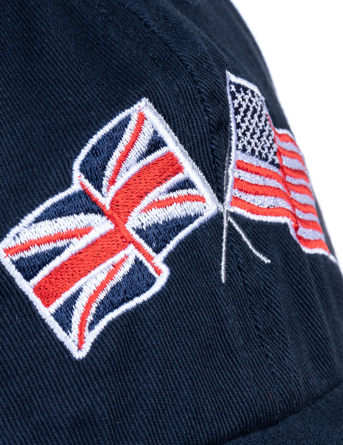 United Kingdom and US Flag Hat | American Friendship Nations Flag Baseball Low Profile Dad Hat for Men Women