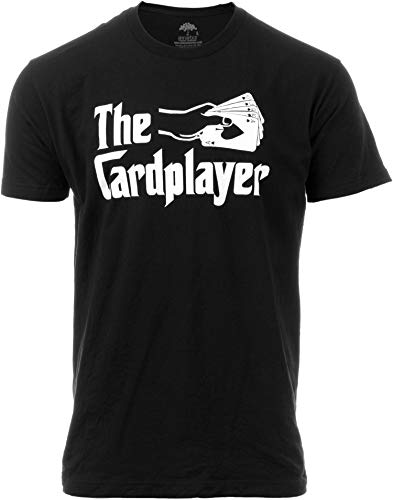 The Cardplayer | Funny Poker Euchre Playing Card Gambling Gambler Player Joke T-Shirt for Men