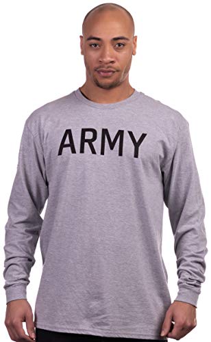 Regnskab bøn overflade ARMY PT Style Shirt - U.S. Military Infantry Workout Long Sleeve T-shi –  Ann Arbor T-shirt Company