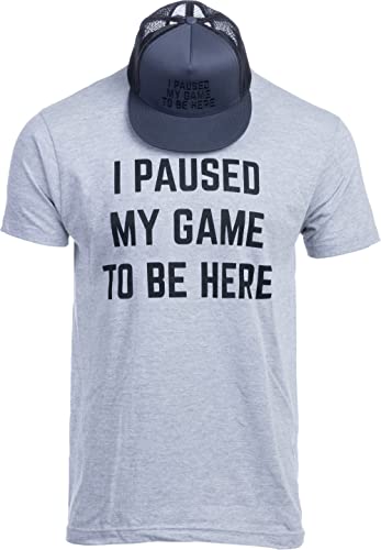 BUNDLE - Paused Game T-shirt + Snapback Hat