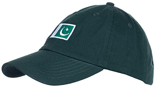 Pakistan Flag Hat | Countries of The World National Pride Nation Flag Baseball Low Profile Dad Hat for Men Women