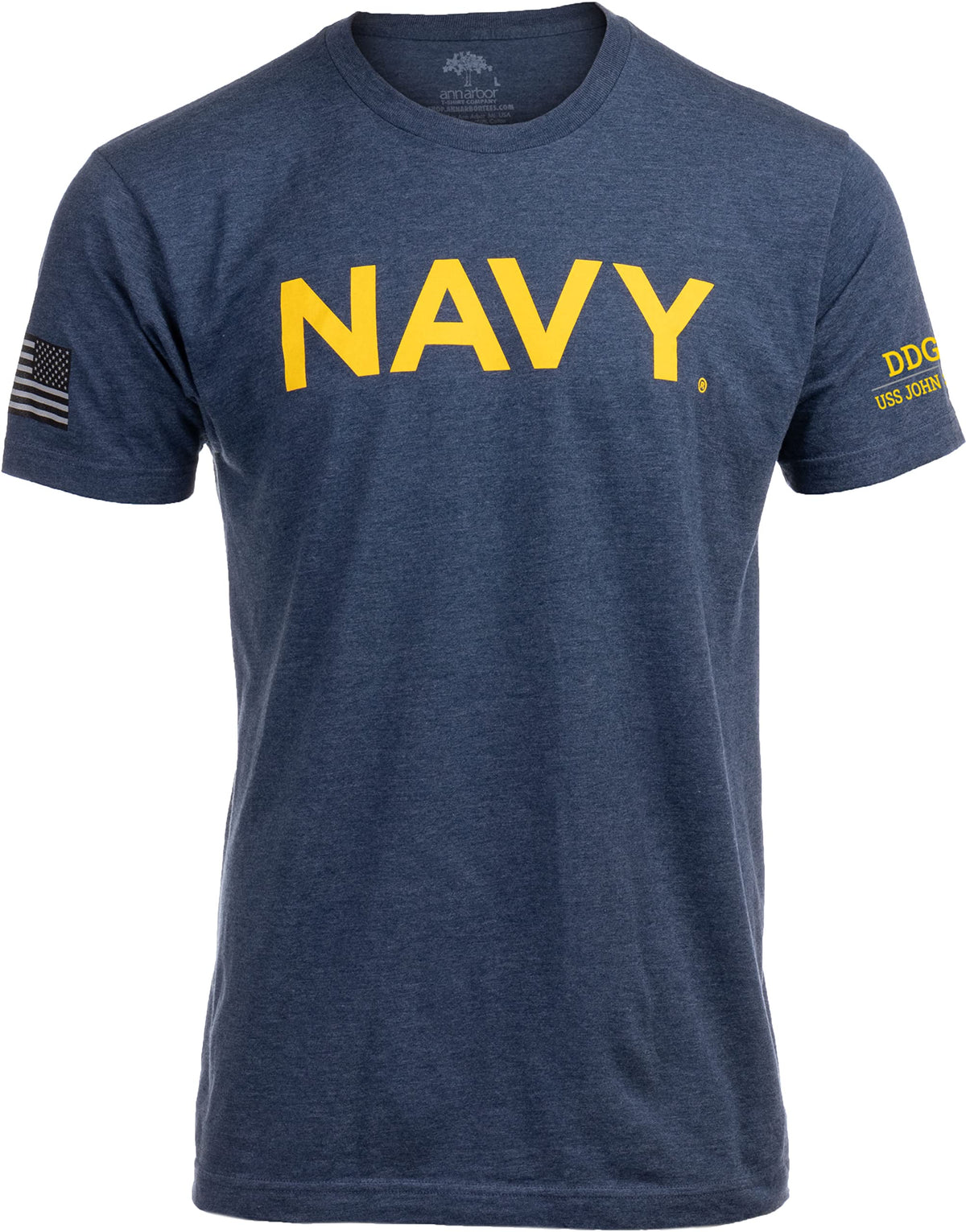 USS John S. McCain, DDG-56 | U.S. Navy Sailor Veteran USN United States Naval T-shirt for Men Women