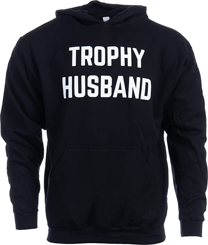 Trophy Husband - Funny Dad Joke Marriage Humor Hubby Saying Men's T-shirt