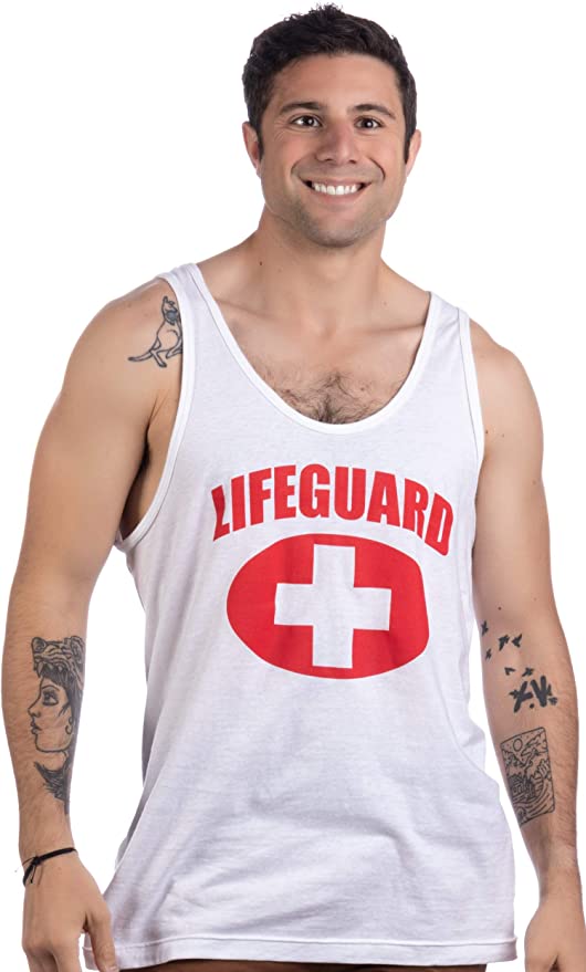 seksuel undgå Creek LIFEGUARD | White Adult Unisex Lifeguarding Fitted Unisex Tank Top Uni –  Ann Arbor T-shirt Company