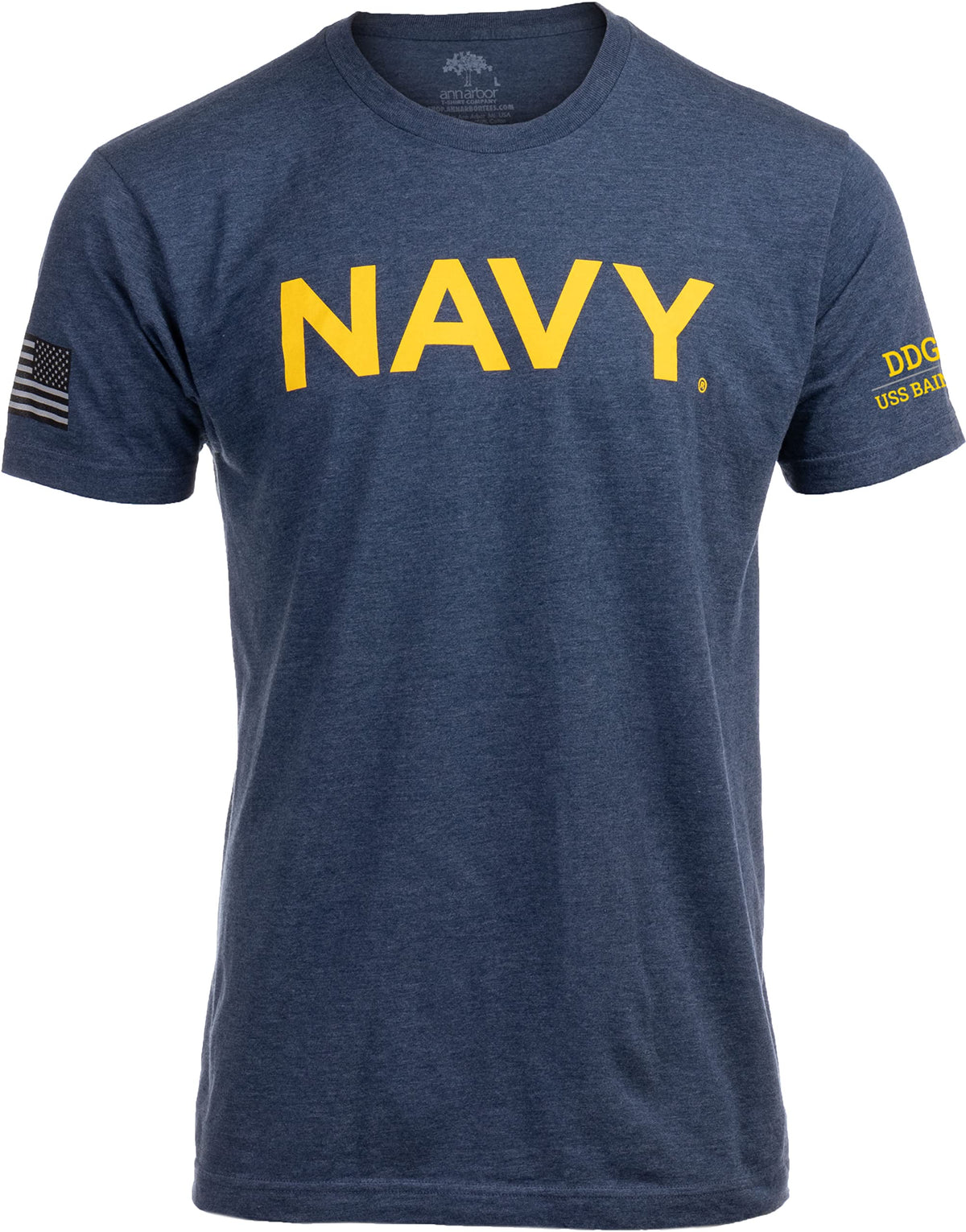 USS Bainbridge, DDG-96 | U.S. Navy Sailor Veteran USN United States Naval T-shirt for Men Women