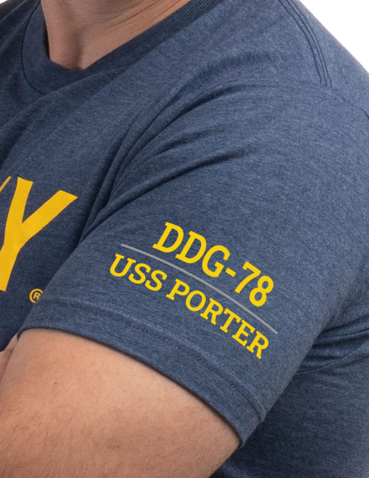 USS Porter, DDG-78 | U.S. Navy Sailor Veteran USN United States Naval T-shirt for Men Women