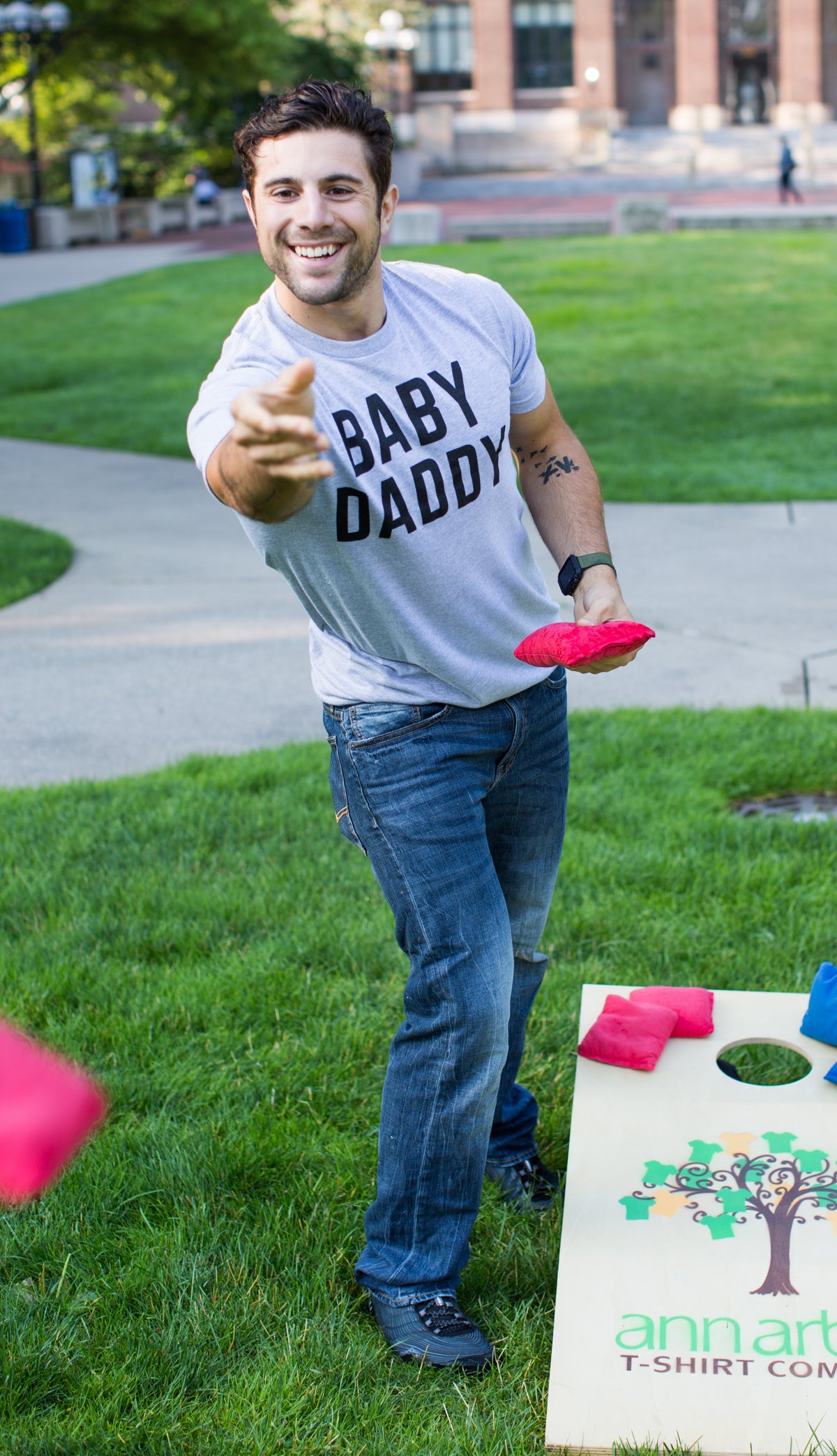 Baby Daddy - Funny New Father, Father's Day Dad Gift Humor T-shirt for Men