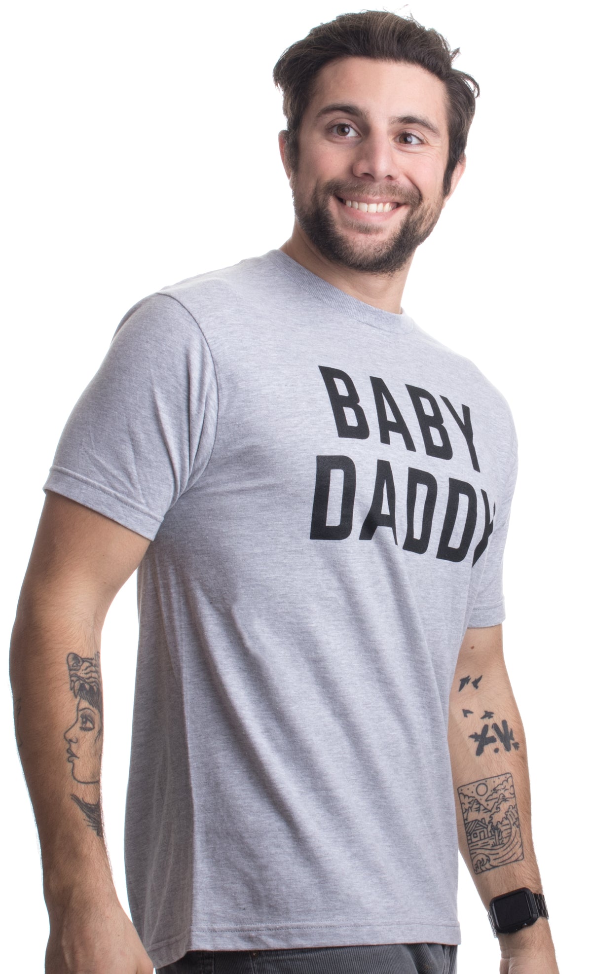 Baby Daddy - Funny New Father, Father's Day Dad Gift Humor T-shirt for Men