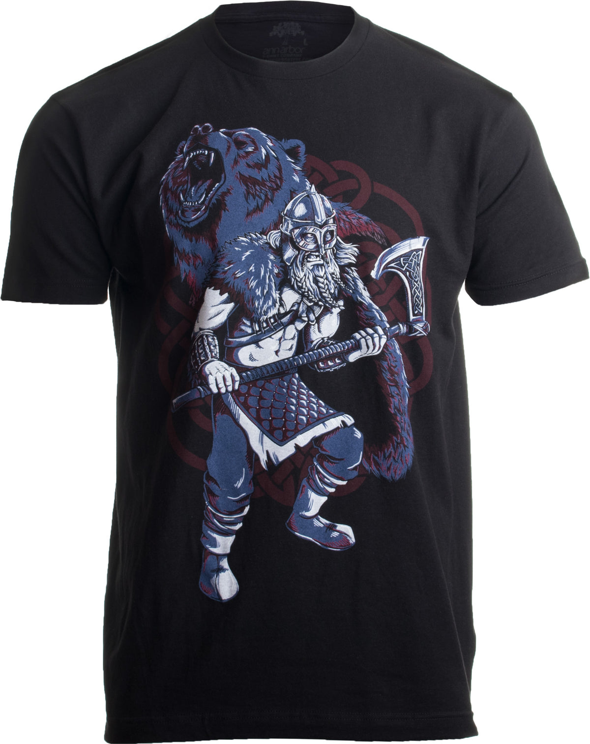 Viking Berserker, Bear Spirit | Valhalla Norse Nordic Mythology Warrior T-shirt