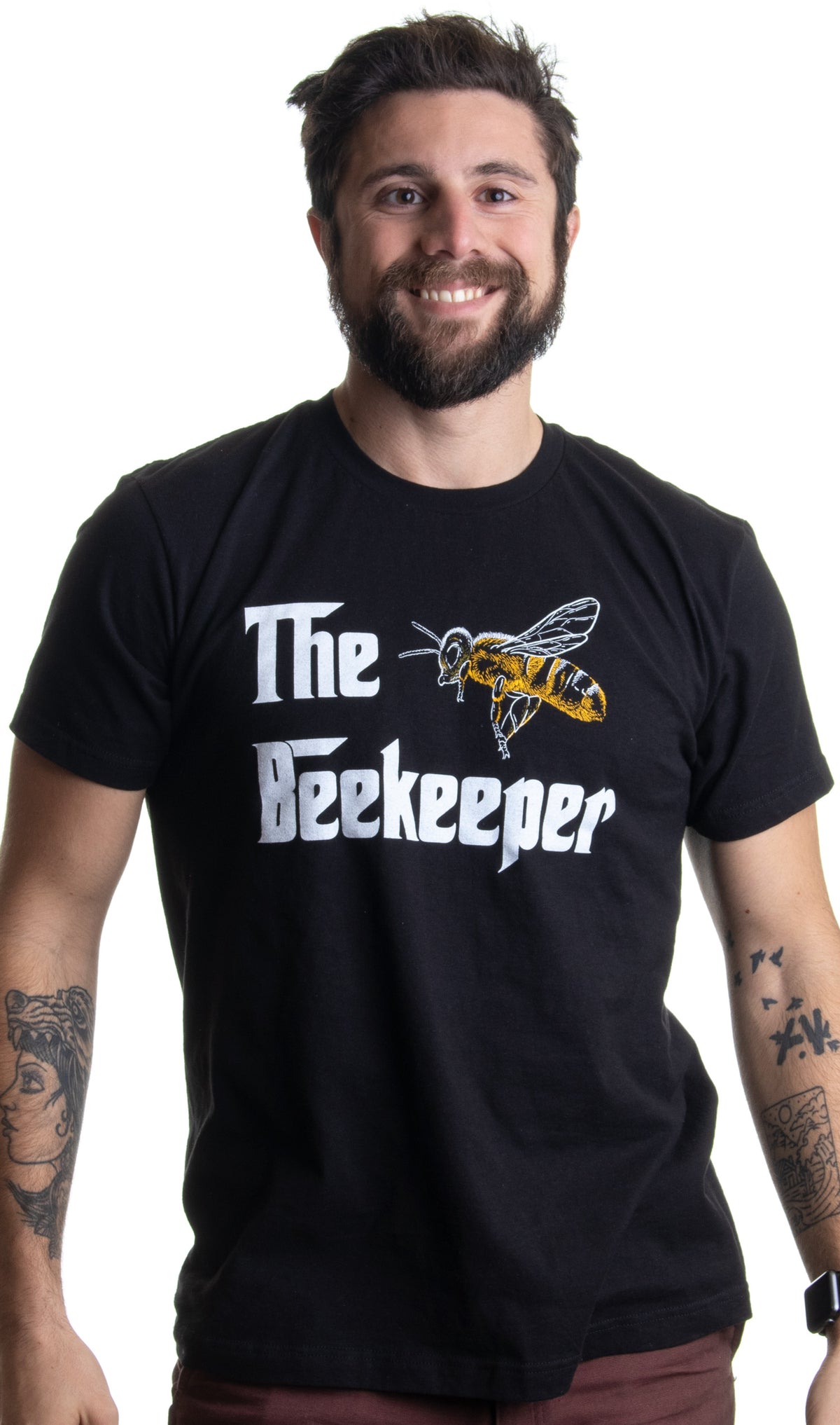 The Beekeeper | Bee Keeper Keeping Apiary Cool Funny Joke Men Women T-shirt