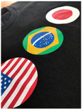 Brazilian Jiujitsu Heritage: Brazil Japan USA | BJJ Jiu Jitsu Men Women T-shirt