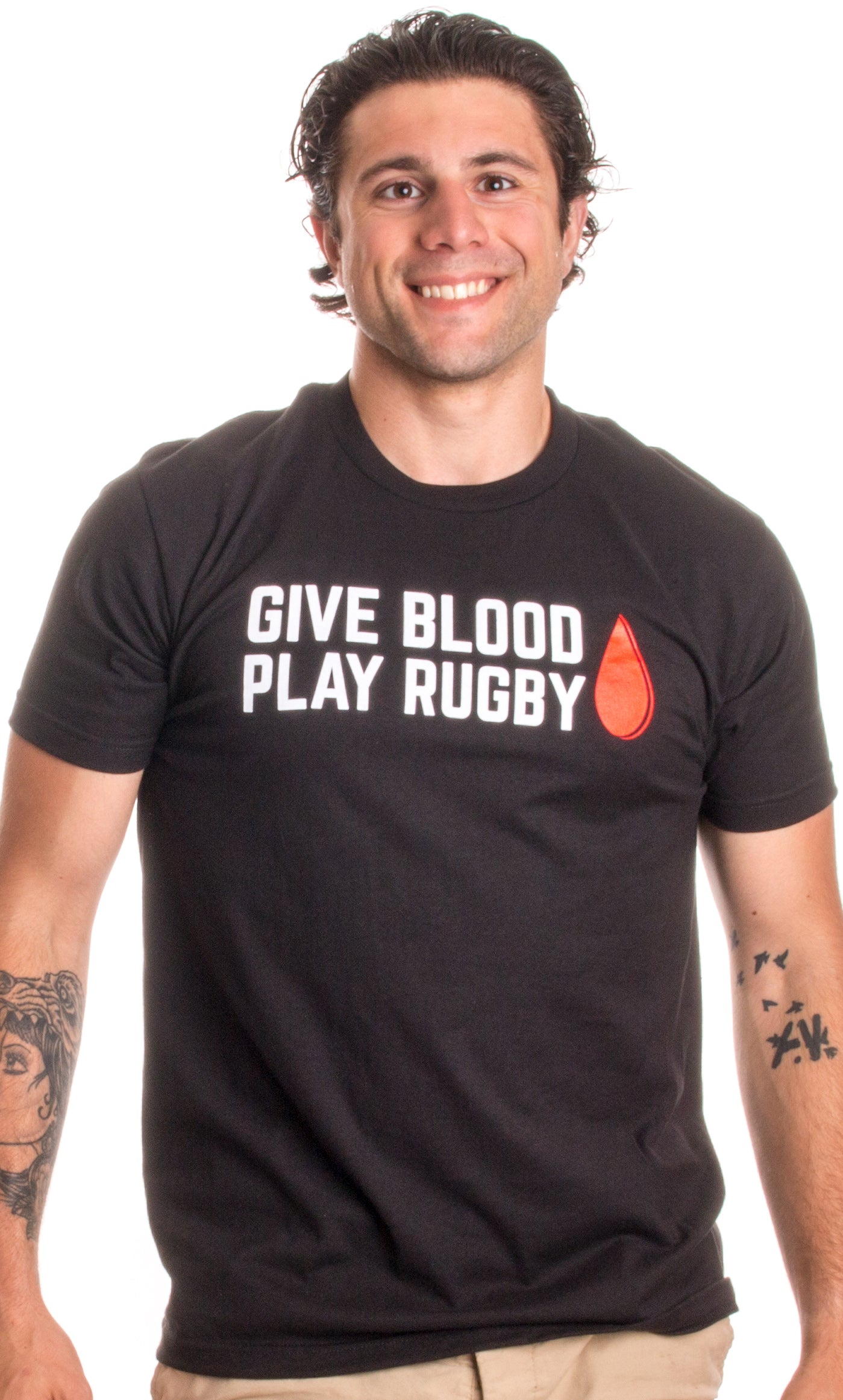 Give Blood, Play Rugby | Funny Rugby Player Rugger League Union ...