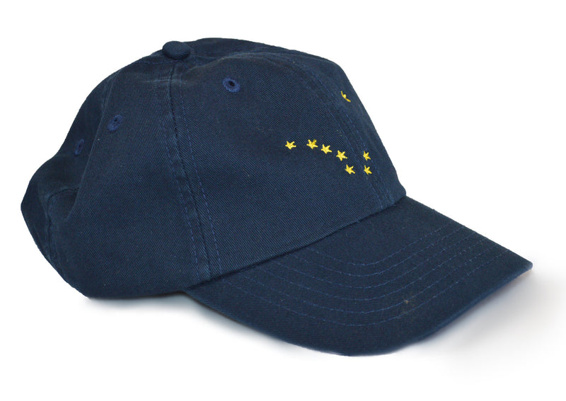 Alaska State Flag Low Profile Baseball Hat | Alaskan Golf Cap