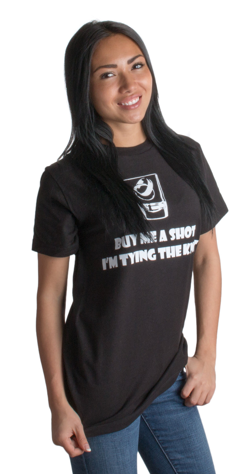 Buy Me a Shot, I'm Tying the Knot | Funny Bachelor, Bachelorette Unisex T-shirt