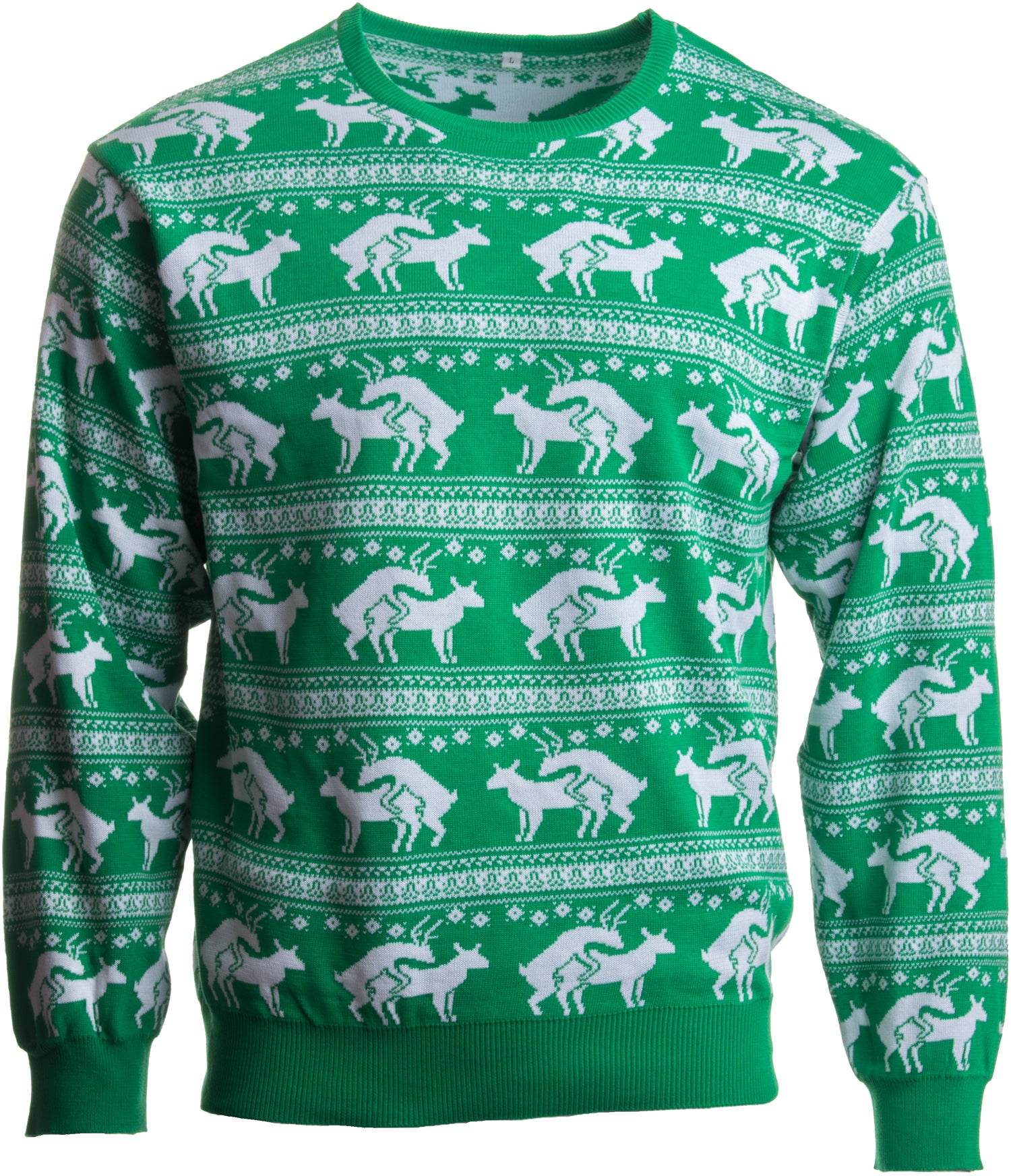 Reindeer having sex christmas sweater sale