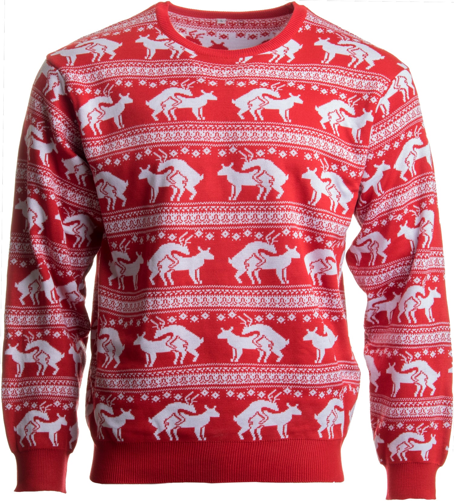 Sweater with outlet reindeer