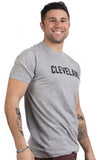 CLEVELAND | Classic Retro Grey Clevelander Ohio Cleve CLE 216 Men Women T-shirt