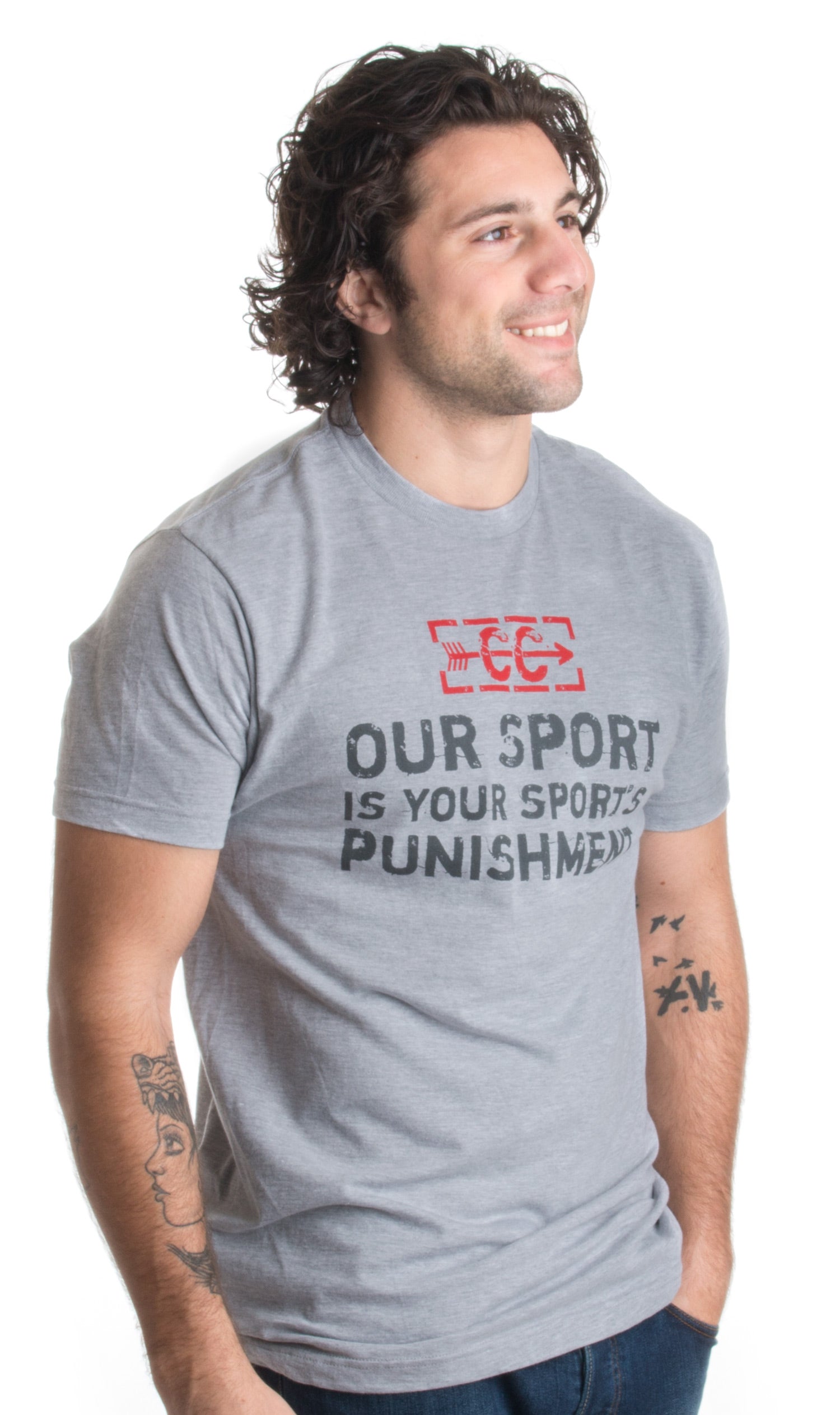 Ann Arbor Tees Cross Country Our Sport Is Your Sport s Punishment XC Runner Unisex T Shirt