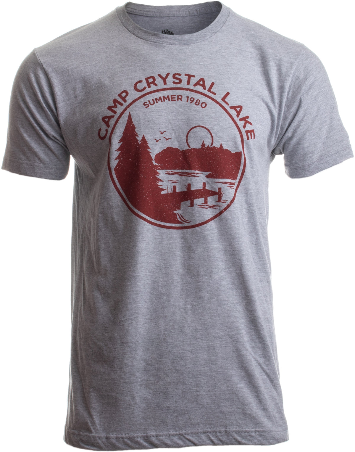 1980 Camp Crystal Lake Counselor | Funny 80s Horror Movie Fan Jason Joke T-shirt