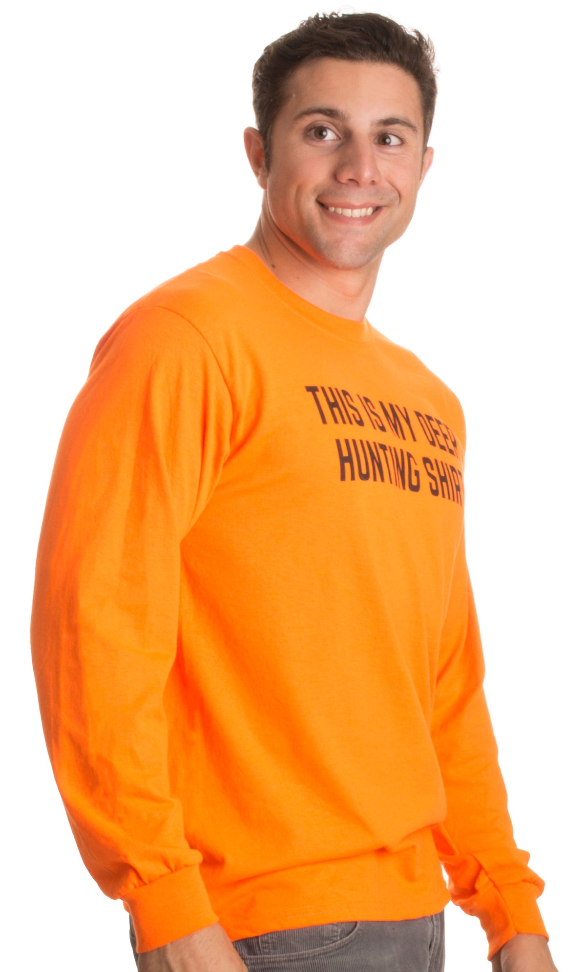 This is my Deer Hunting Shirt | Funny Hunter Blaze Orange Safety Clothes T-shirt