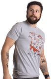 Dinosaur Species | Dino Fan Party Costume T-Rex Raptor Shirt Men Women T-shirt