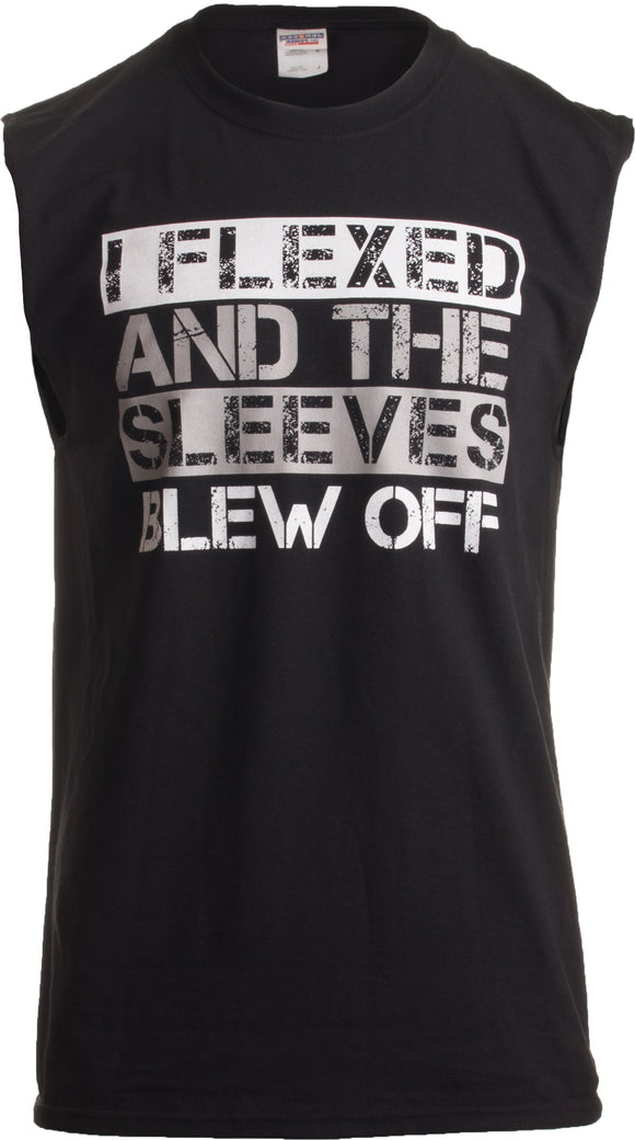 Flexed & the Sleeves Blew Off | Funny Weight Lifting, Body Builder Fell Tank Top