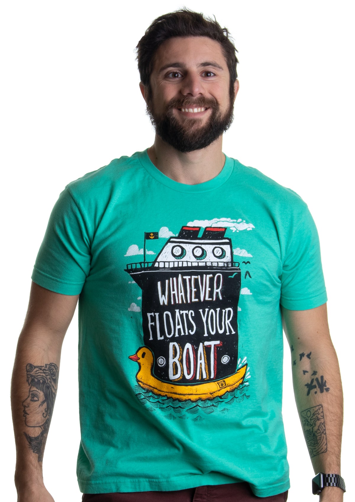 Whatever Floats Your Boat | Cruise Ship Funny Cruising Humor Men Women T-shirt