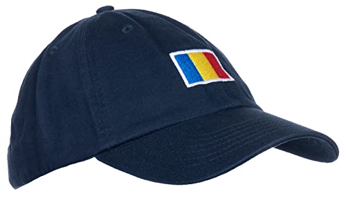 Romania Flag Hat | Countries of The World National Pride Nation Flag Baseball Low Profile Dad Hat for Men Women