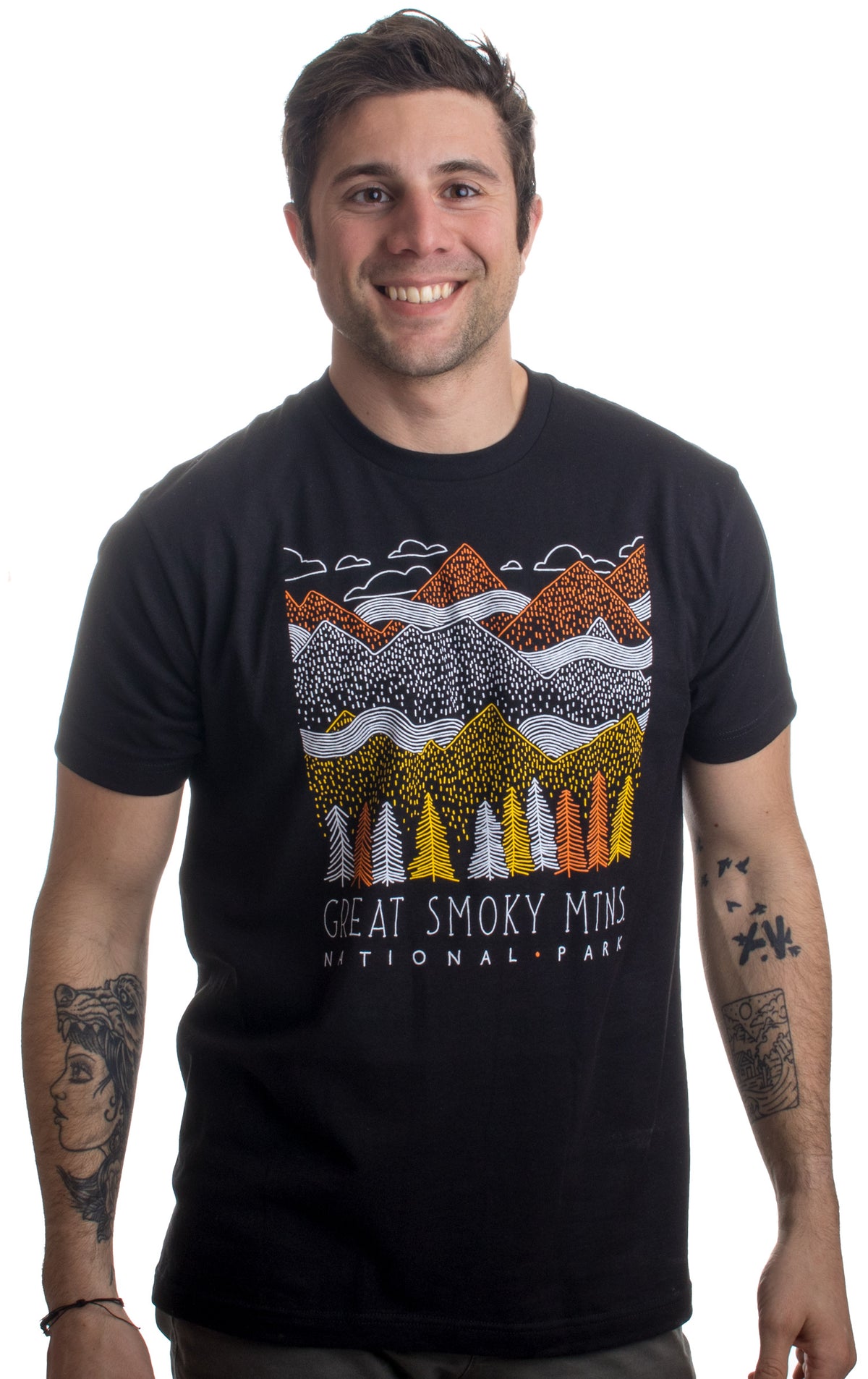 Great Smoky Mountains National Park | Smokie Poster Decal Art Men Women T-shirt