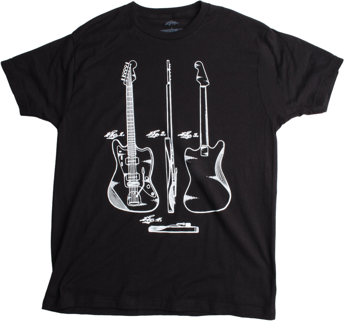 1959 Electric Guitar Patent Drawing | Music History Guitar Player Unisex T-shirt