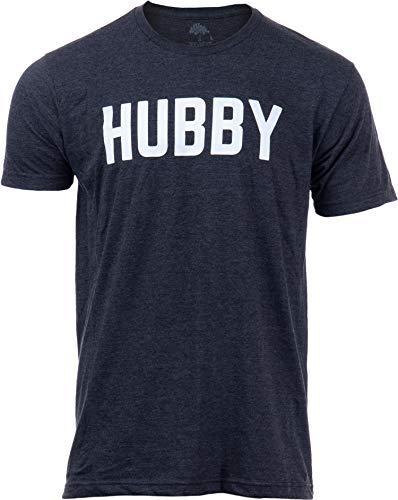 Hubby | Funny Dad Joke Groom Humor Marriage Anniversary Husband Saying Cute Dude Honeymoon Men's T-Shirt