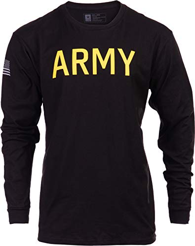 ARMY PT Style Shirt - U.S. Military Infantry Workout Long Sleeve T-shirt