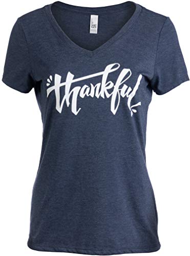 Thankful | Ladies V-neck T-shirt