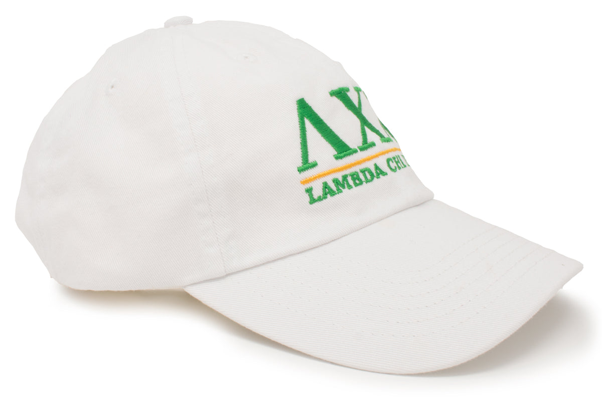 Lambda Chi Alpha| Classic Fraternity Collegiate LCA Baseball Rush Frat Hat Cap