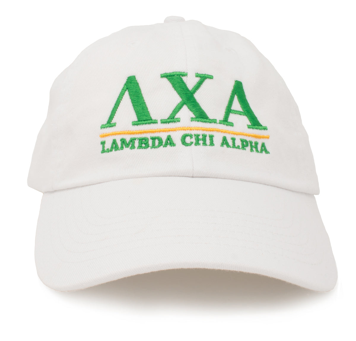 Lambda Chi Alpha| Classic Fraternity Collegiate LCA Baseball Rush Frat Hat Cap