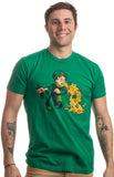 Irish Leprechaun Tossing Lucky Cookies | Funny St. Patrick's Day for Men T-shirt