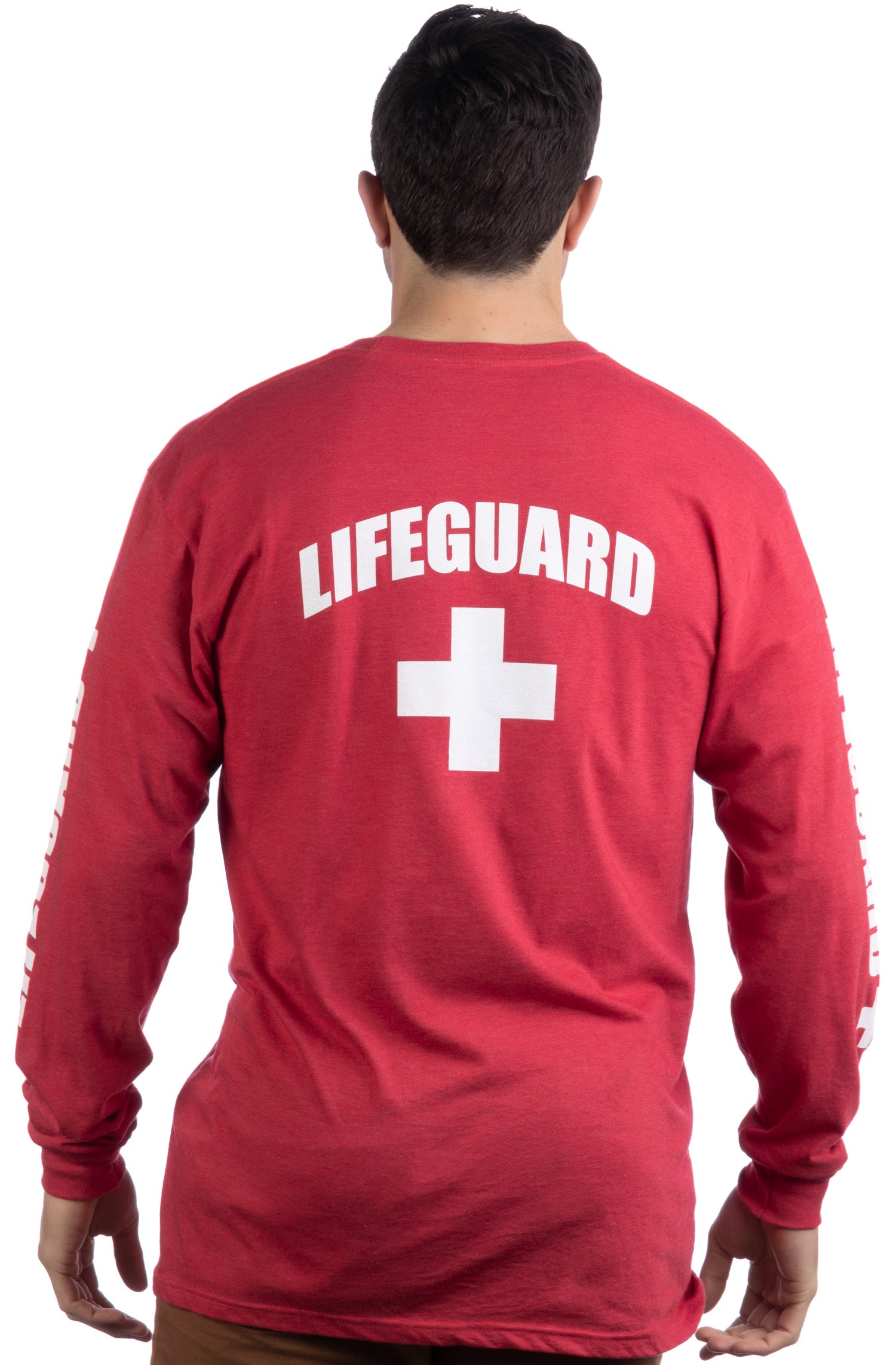 White lifeguard outlet shirt