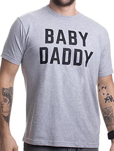 Baby Daddy Long Sleeve Fleece, White Ink