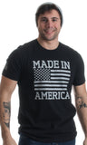 MADE IN AMERICA | USA Military Pride Tactical Subdued Merica Flag Unisex T-shirt