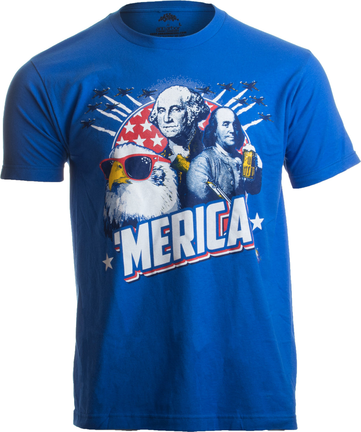MERICA | Epic USA Patriotic American Party Patriot Unisex T-shirt Men Women