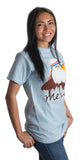 USA Mullet Eagle | Patriotic 80's Eagle of Freedom - Merica Unisex T-shirt