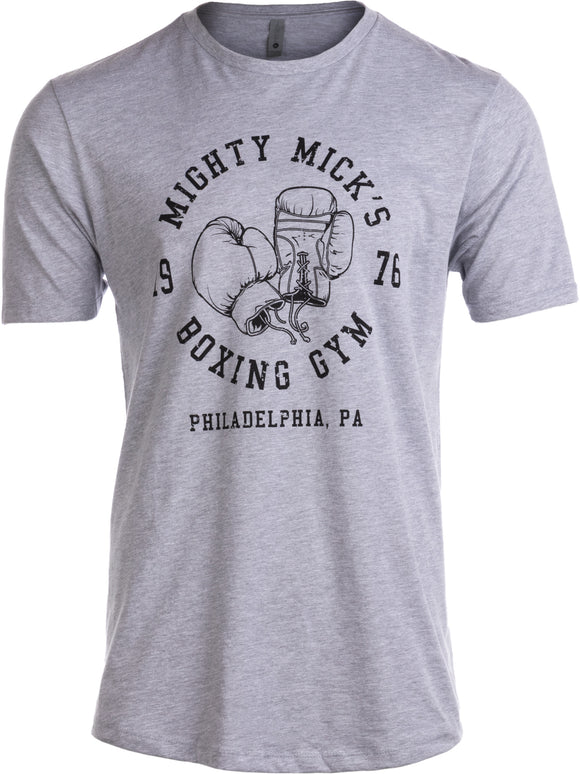 Tall Tee Mighty Mick's Boxing Gym 1976 | Philadelphia Boxer Style Gloves T-shirt