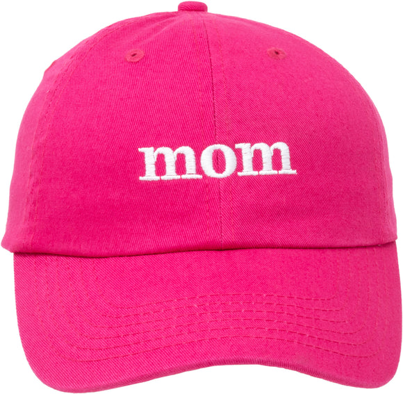 Mom Hat | Cute, Funny Fun Stitched Baseball Cap for Women Mothers Mommy Wife Mrs
