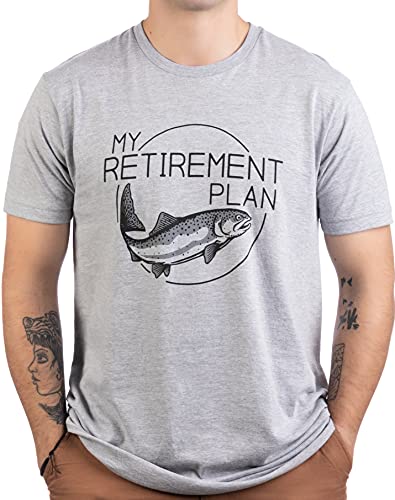 My (Fishing) Retirement Plan - Funny Fish Humor Fisherman Men Joke T-shirt