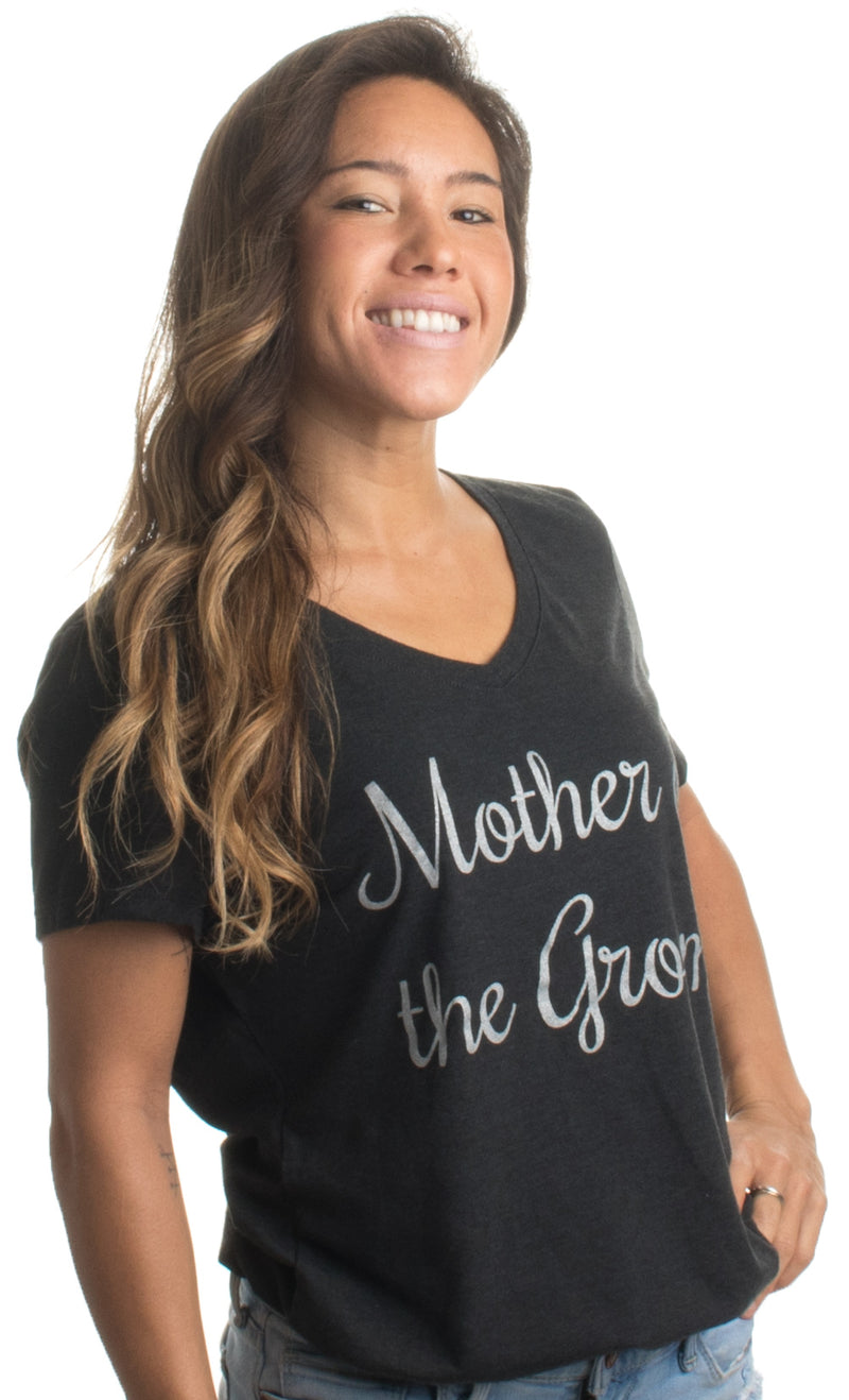 Mother of the Groom | Wedding Rehearsal Dinner Bridal Women's V-neck T-shirt